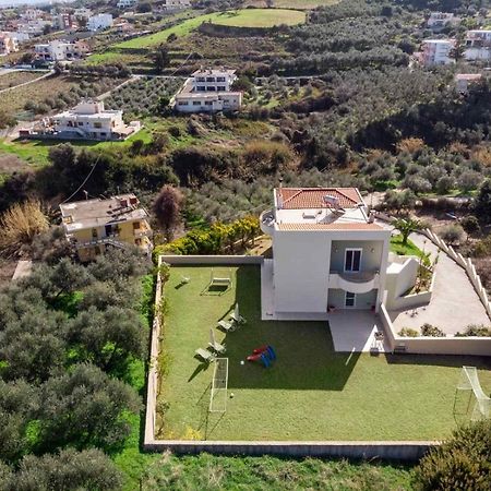 Villa Familia Chania Stalos Bagian luar foto